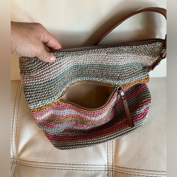 The Sak crochet boho multicolor medium purse - Picture 2 of 5
